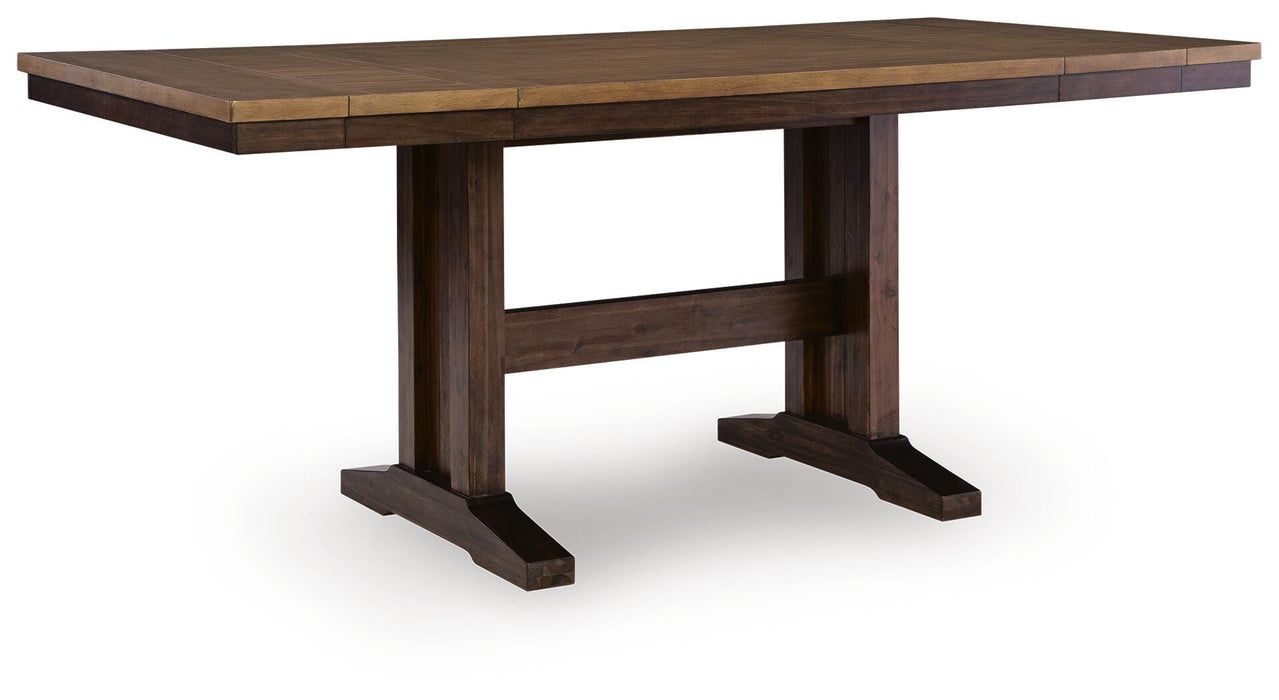 Rylandeen Counter Height Dining Extension Table - De Avenue Furniture