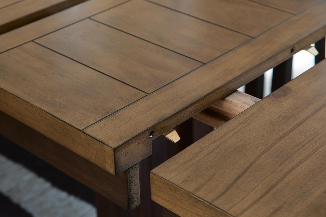 Rylandeen Counter Height Dining Extension Table - De Avenue Furniture