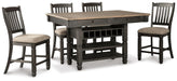 Tyler Creek Counter Height Dining Set - De Avenue Furniture