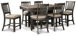 Tyler Creek Counter Height Dining Set - De Avenue Furniture