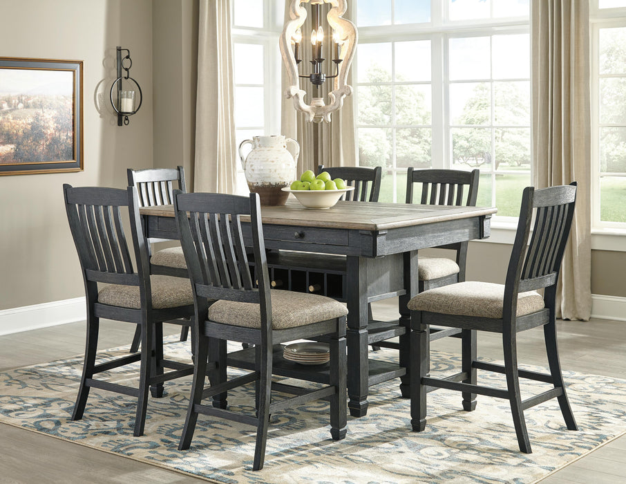 Tyler Creek Counter Height Dining Set - De Avenue Furniture