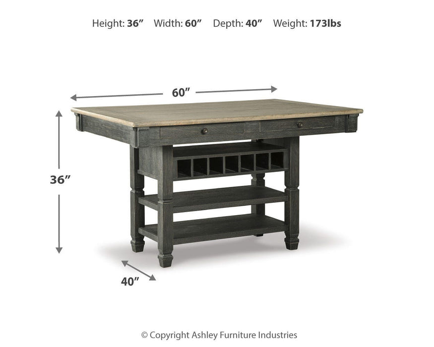 Tyler Creek Counter Height Dining Set - De Avenue Furniture