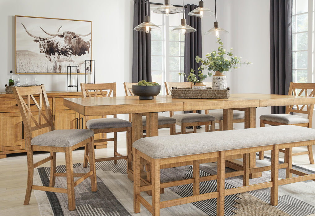 Havonplane 72" Counter Height Dining Bench - De Avenue Furniture