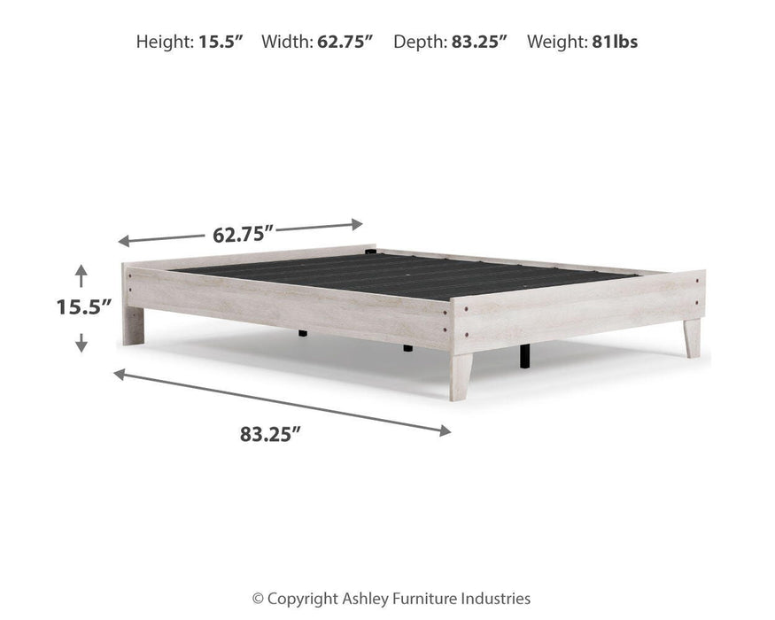 Shawburn Queen Platform Bed - De Avenue Furniture