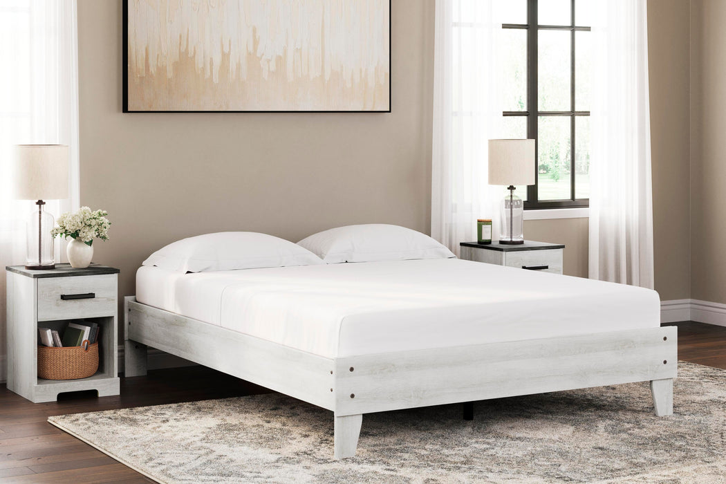 Shawburn Queen Platform Bed - De Avenue Furniture