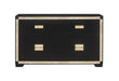 BLAKE BLACK/GOLD DRESSER - De Avenue Furniture