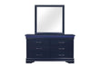 CHARLIE BLUE DRESSER WITH LED - De Avenue Furniture
