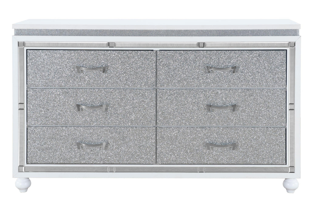 COLLETE WHITE DRESSER - De Avenue Furniture