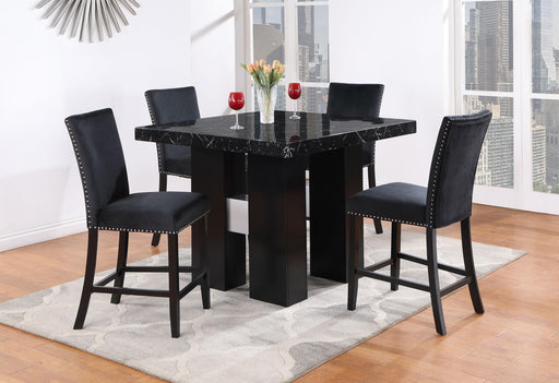 D04 BLACK BAR TABLE + D04BS - De Avenue Furniture
