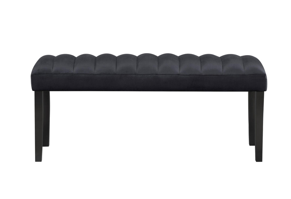 D8685 BLACK BENCH - De Avenue Furniture