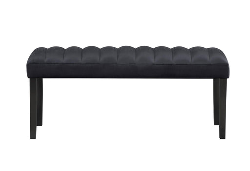 D8685 BLACK BENCH - De Avenue Furniture