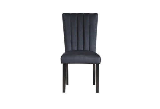 D8685 BLACK DINING CHAIR - De Avenue Furniture
