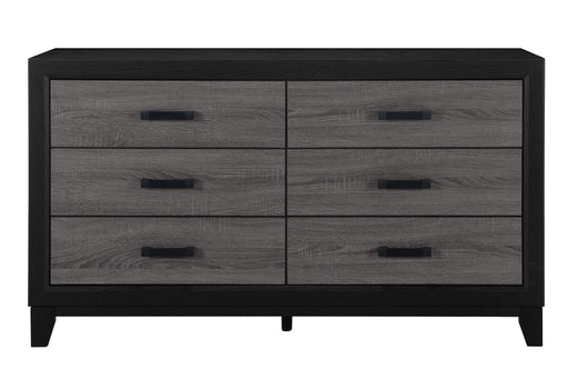 LISBON GREY AND BLACK DRESSER - De Avenue Furniture