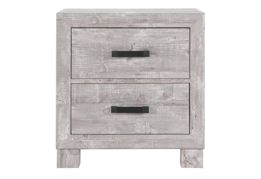 NOLAN GREY NIGHTSTAND - De Avenue Furniture