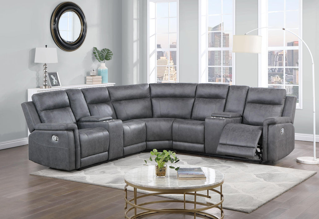 U1797 GREIGE SECTIONAL - De Avenue Furniture
