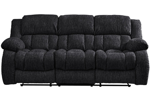 U250 EBONY RECLINING SOFA - De Avenue Furniture