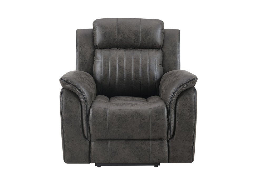 U8517 GREY GLIDER RECLINER - De Avenue Furniture