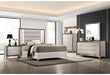 ZAMBRANO WHITE QUEEN BED GROUP WITH VANITY SET - De Avenue Furniture