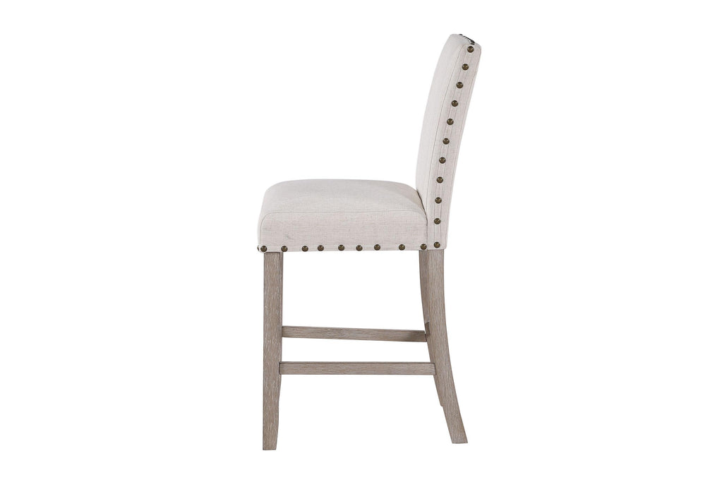 D1622 WHITE BAR STOOL - De Avenue Furniture