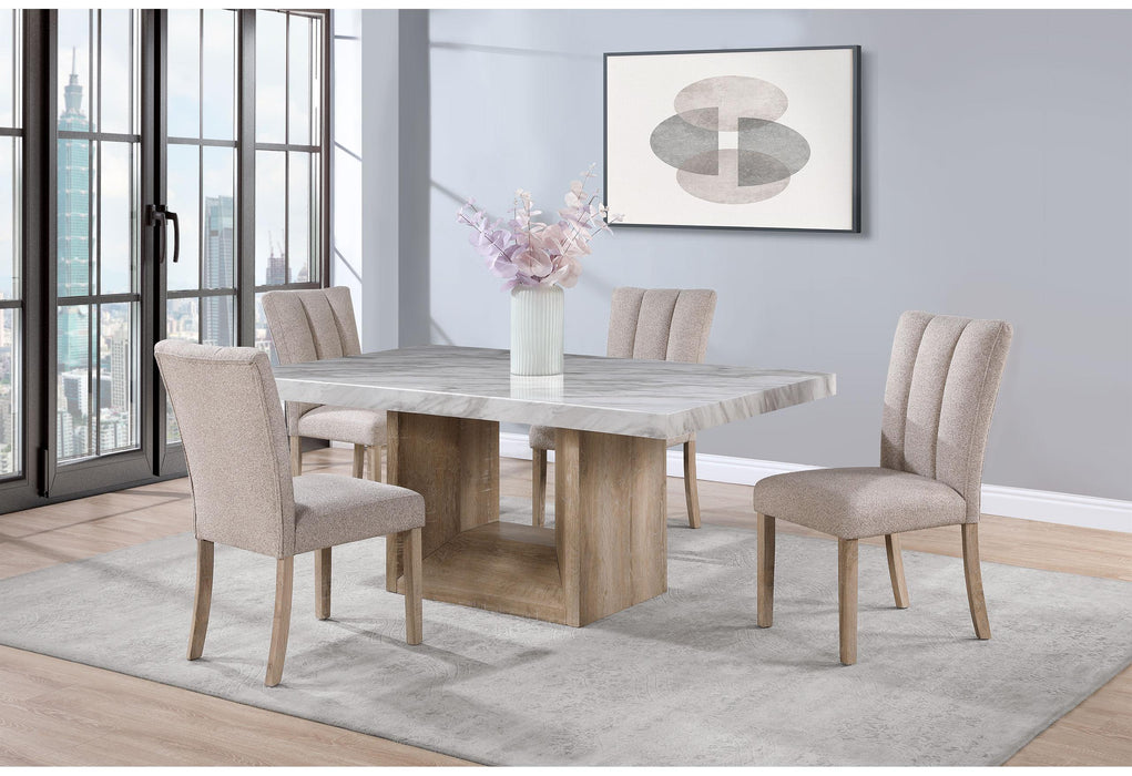 D02 NATURAL DINING TABLE - De Avenue Furniture