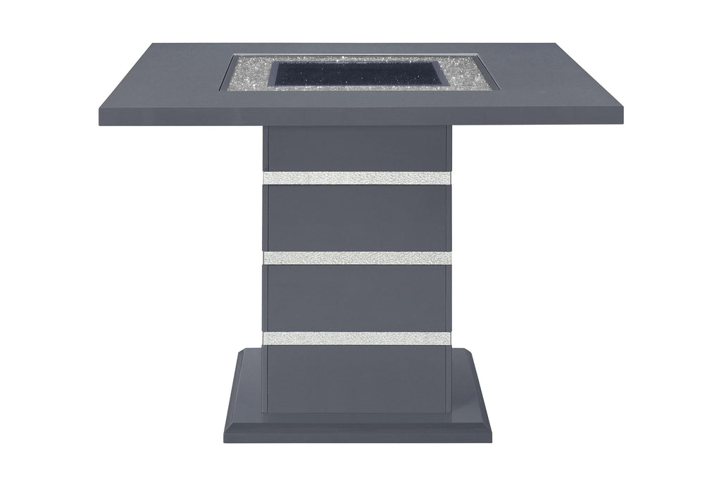 MONACO DARK GREY BAR TABLE - De Avenue Furniture