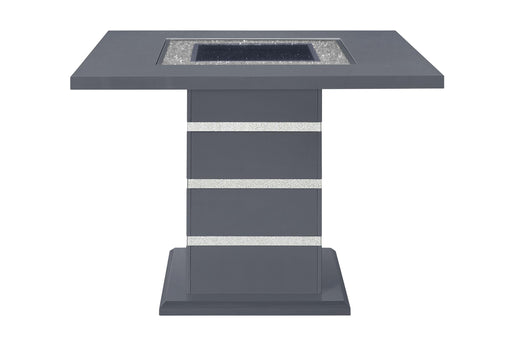 MONACO DARK GREY BAR TABLE - De Avenue Furniture