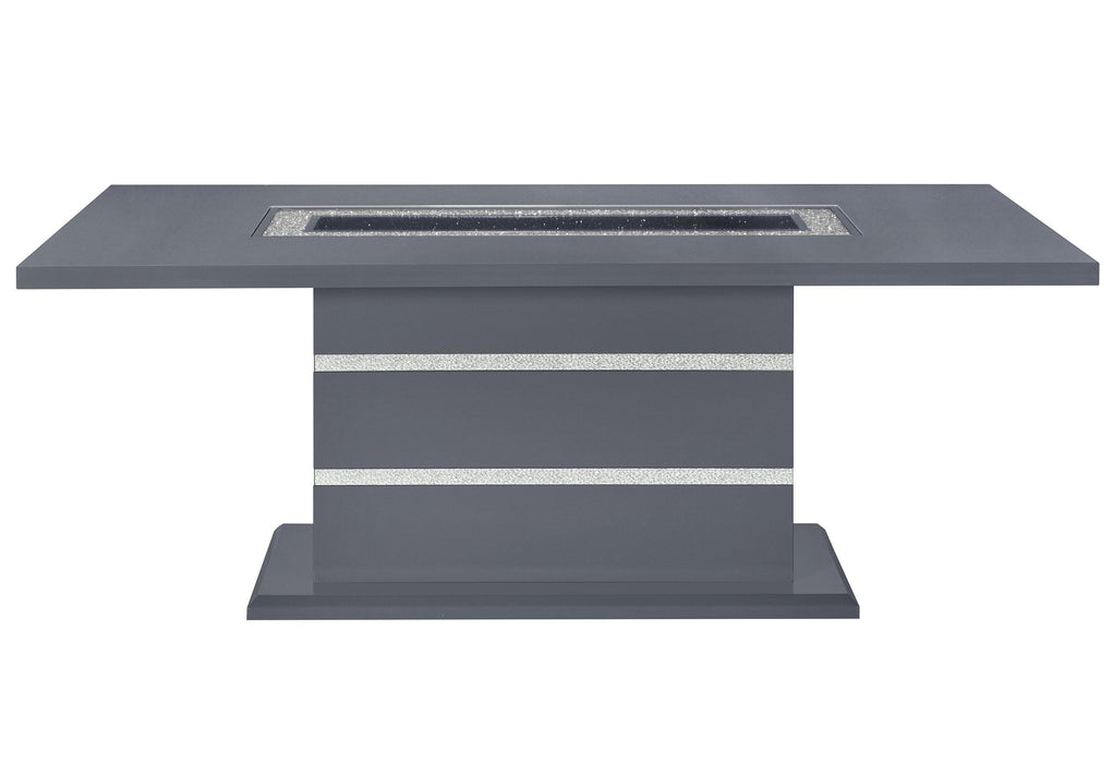 MONACO DARK GREY DINING TABLE - De Avenue Furniture