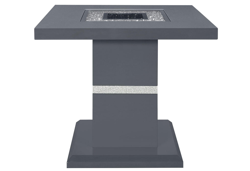 MONACO DARK GREY 2 END TABLES AND 1 COFFEE TABLE - De Avenue Furniture