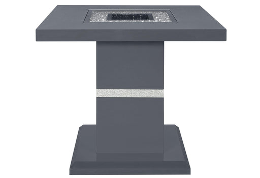 MONACO DARK GREY 2 END TABLES AND 1 COFFEE TABLE - De Avenue Furniture
