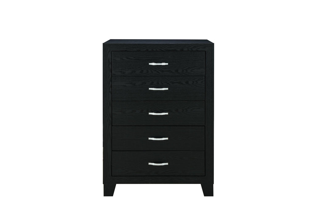REID BLACK CHEST - De Avenue Furniture