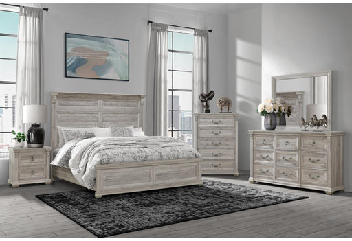 TATUM NATURAL QUEEN BED GROUP WITHOUT STORAGE - De Avenue Furniture