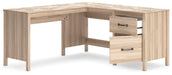 Battelle 60" Home Office Desk with Return - De Avenue Furniture