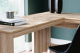 Battelle 60" Home Office Desk with Return - De Avenue Furniture