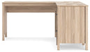 Battelle 60" Home Office Desk with Return - De Avenue Furniture