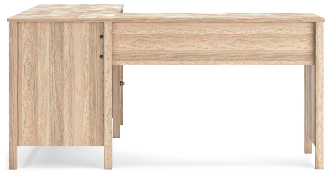 Battelle 60" Home Office Desk with Return - De Avenue Furniture