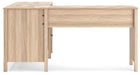 Battelle 60" Home Office Desk with Return - De Avenue Furniture