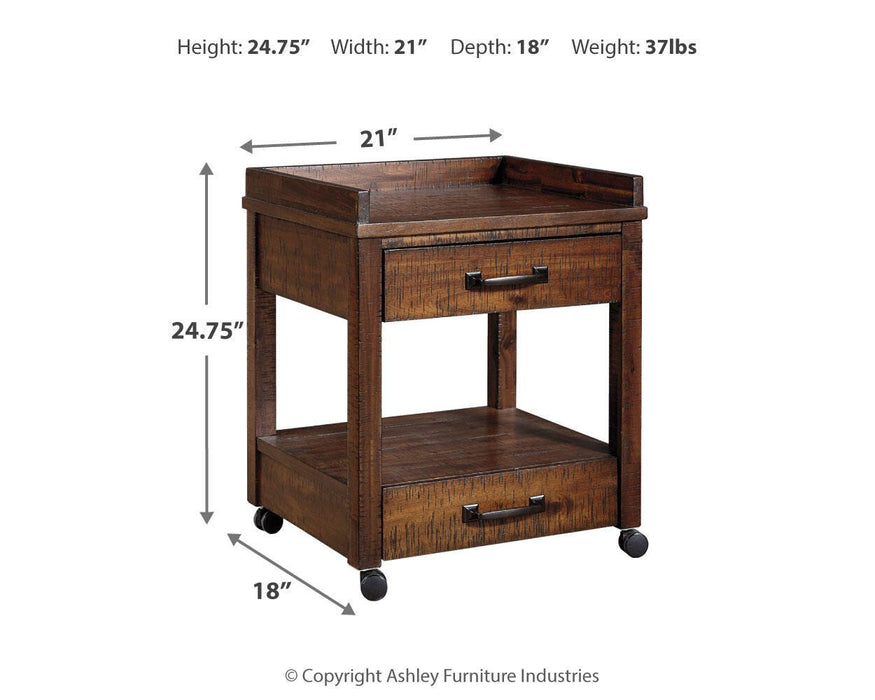 Baldridge Printer Stand - De Avenue Furniture