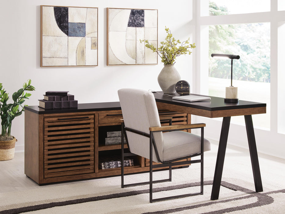 Kallari Credenza with Desk Return - De Avenue Furniture