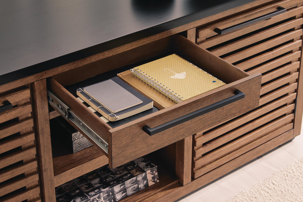 Kallari Credenza with Desk Return - De Avenue Furniture