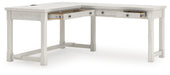 Robbinsdale L-Shaped Home Office Desk - De Avenue Furniture