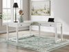 Robbinsdale L-Shaped Home Office Desk - De Avenue Furniture