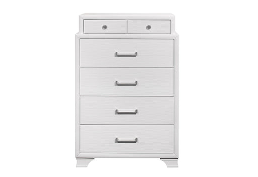 Jordyn White Chest - De Avenue Furniture