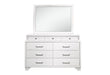 Jordyn White Mirror - De Avenue Furniture