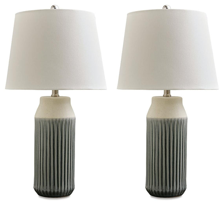Afener Table Lamp (Set of 2) - De Avenue Furniture