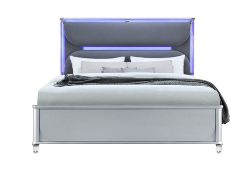 Lando Silver Bed - De Avenue Furniture