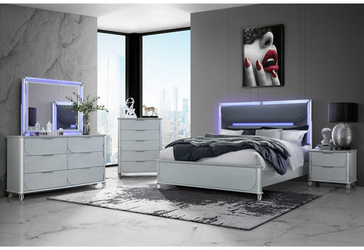 Lando Silver Bed Group - De Avenue Furniture