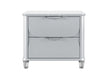 Lando Silver Nightstand - De Avenue Furniture