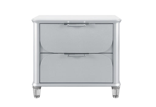 Lando Silver Nightstand - De Avenue Furniture