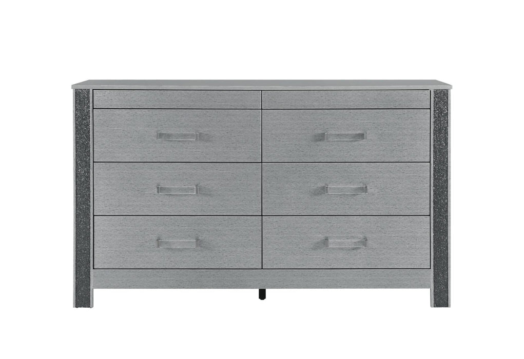 Logan Silver Dresser - De Avenue Furniture