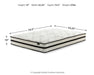 Chime 10 Inch Hybrid Mattress in a Box - De Avenue Furniture